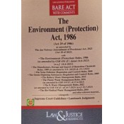 Law & Justice Publishing Co's  The Environment (Protection) Act, 1986 Bare Act 2024